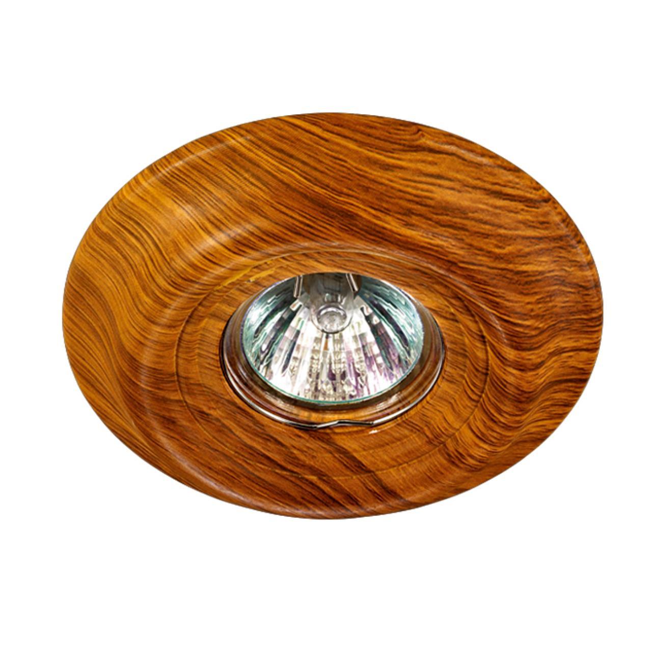 370088 NT15 242 светлое дерево Встраиваемый светильник IP20 GX5.3 50W 12V PATTERN