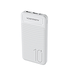 PowerBank VDENMENV DP09 10000mAh белый (Вход: Micro-USB/Type-C: 5V/2A.Выход: USB  1/2:2.1A)