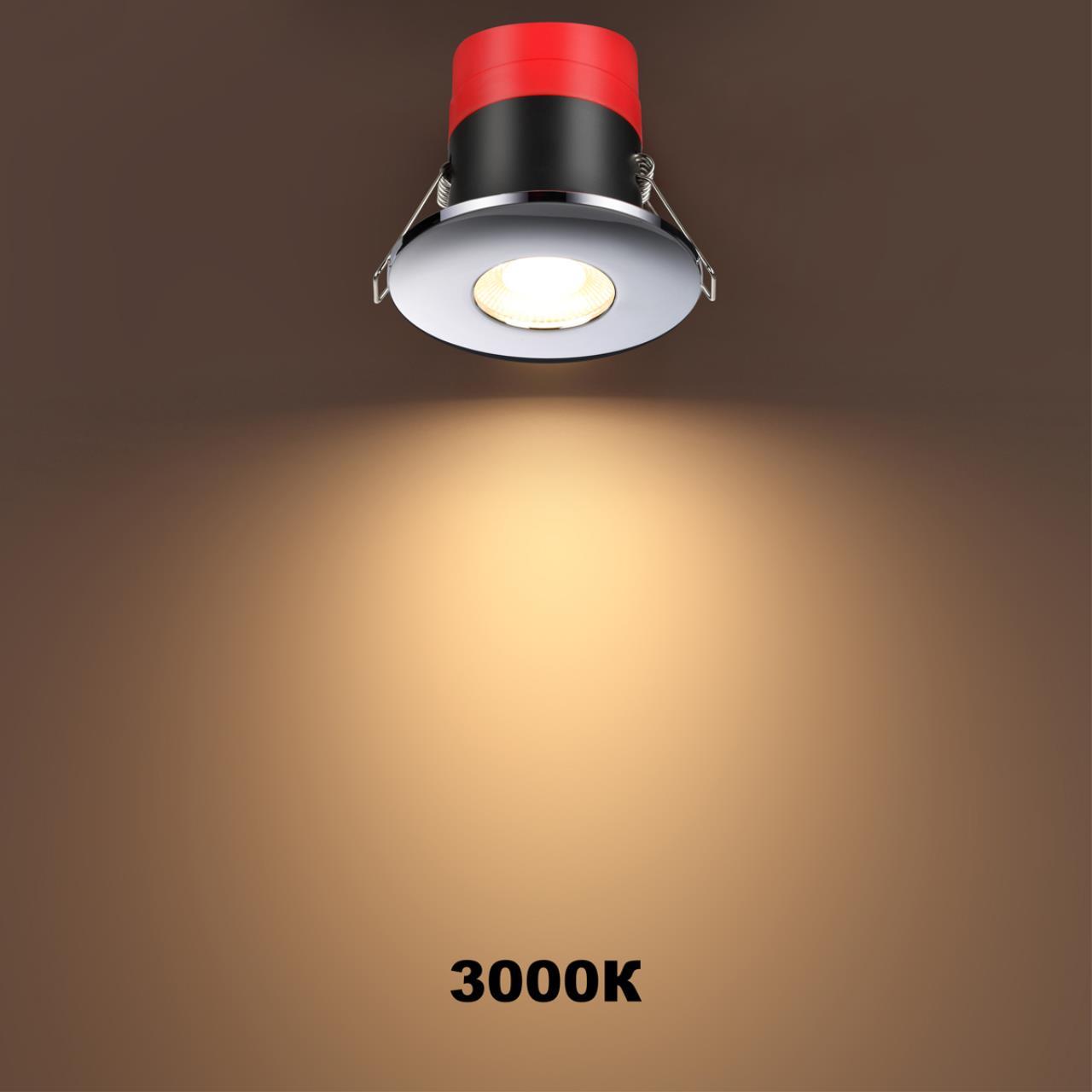 358640 SPOT NT21 000 хром Светильник встраиваемый светодиодный диммируемый, смена цв. температуры IP65 LED