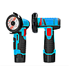 Аккумуляторная мини болгарка  в кейсе 2 АКБ (УШМ) Professional Power Tools, фото 9