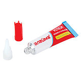 Клей моментальный (суперклей) LAIMA, 3 г, УЛЬТРАПРОЧНЫЙ, отрывная мультикарта, 605567, фото 5