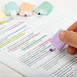 Набор текстовыделителей 6 ПАСТЕЛЬНЫХ ЦВЕТОВ, ЮНЛАНДИЯ "СЛАДКИЕ ИСТОРИИ", линия 1-5 мм, 152511, фото 8