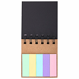 Закладки клейкие в книжке BRAUBERG PASTEL 200 штук: 50х15 мм 5цв. х 25 листов, 50х75 мм 3 цв. х 25 листов, фото 3