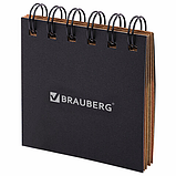 Закладки клейкие в книжке BRAUBERG PASTEL 200 штук: 50х15 мм 5цв. х 25 листов, 50х75 мм 3 цв. х 25 листов, фото 7