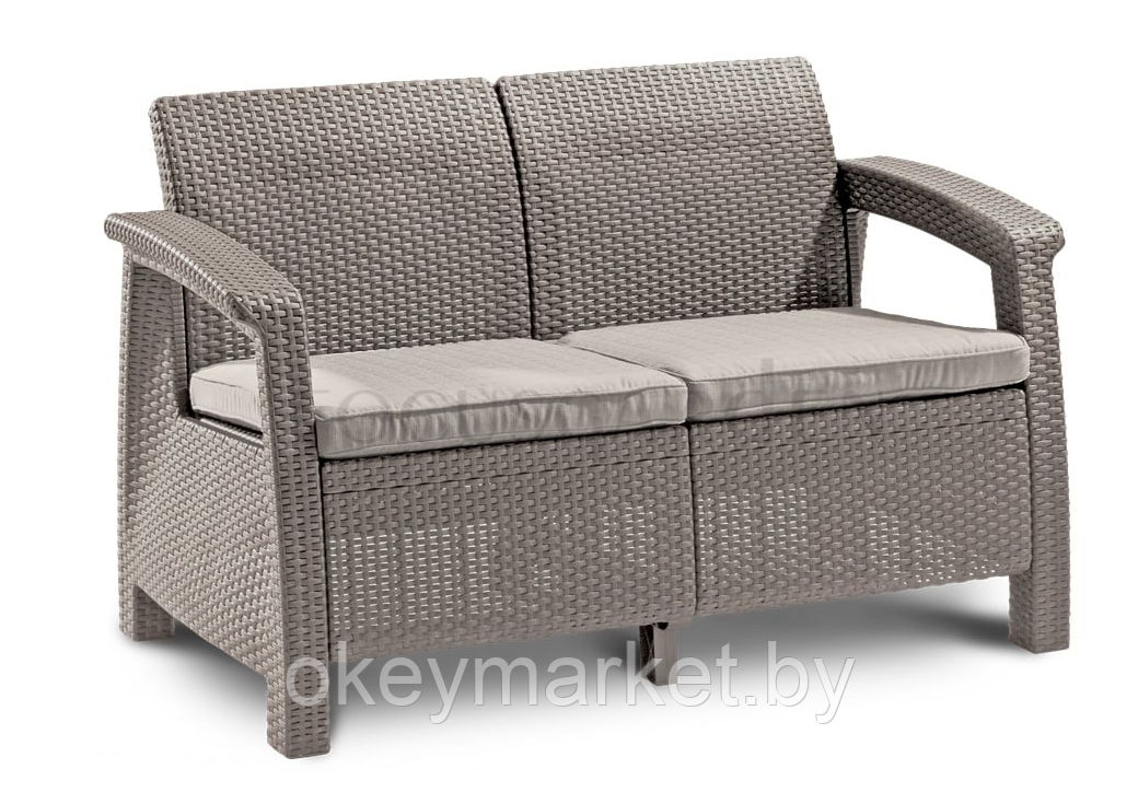 Диван Keter Корфу сет (Corfu set) капучино