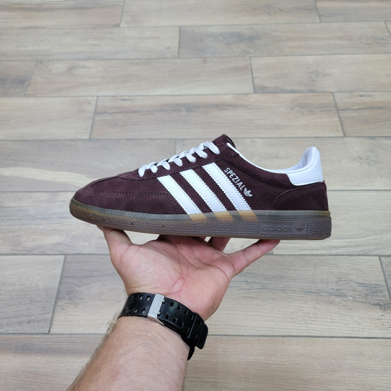 Кроссовки Adidas Spezial Gray Brown