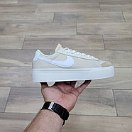 Кроссовки Nike Blazer Platform Low White Beige, фото 2