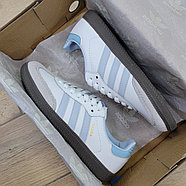 Кроссовки Adidas Samba Og White Halo Blue, фото 6
