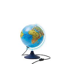 Глобус Земли Физический. d=25 см. Ке022500194