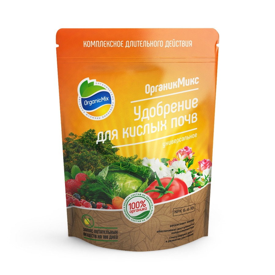 ОрганикМикс Универсальное удобрение для кислый почв 200г