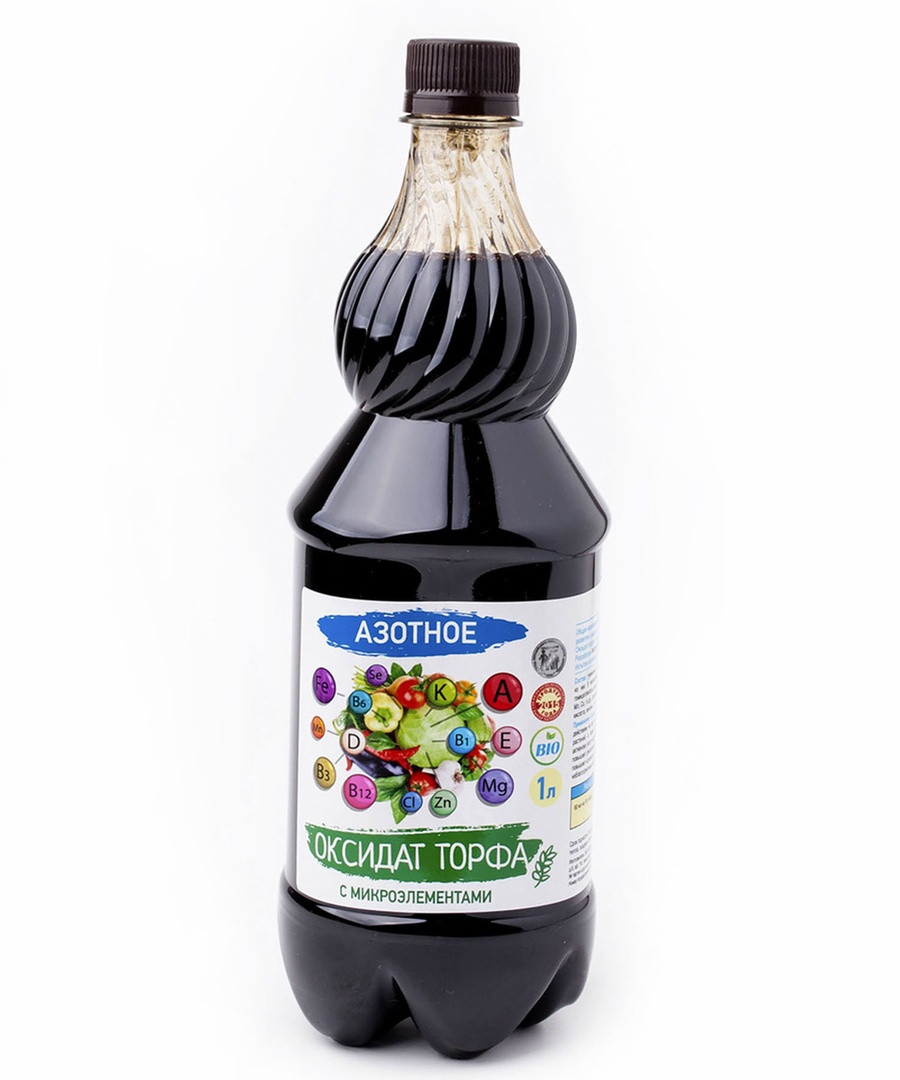 Оксидат торфа Азотное с микроэлементами 1л
