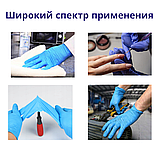 Перчатки нитриловые нестерильные неопудренные Nitrylex PF Protect, размер S, фото 2