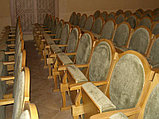 Театральный откидной стул из массива дуба или бука, фото 2