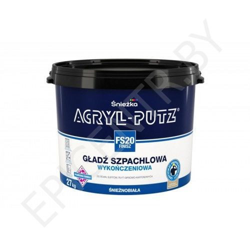 Шпатлевка готовая ACRYL-PUTZ FS20 FINISZ 27кг Польша - фото 2 - id-p32203874