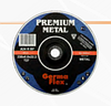 Круг для шлифования металла Premium Metal A 24 R 180х6,0х22,2  мм. "Germaflex" Тип "Т27"