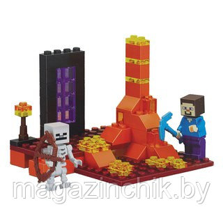 Конструктор Майнкрафт Minecraft Стив против Скелета 10189, 62 дет., аналог Лего - фото 4 - id-p33880839