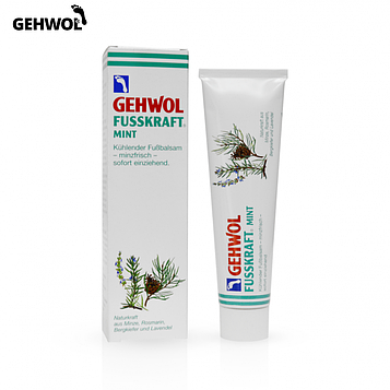 Бальзам для ног Мятный Gehwol FUSSKRAFT 125мл