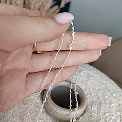 Букле New Mill art Gum 80% шерсть ягнят, 20%полиамид 650м 100г цвет молоко, мелкое букле