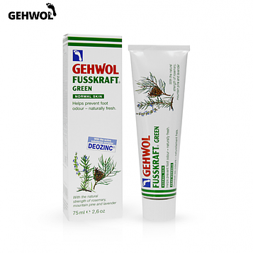 Бальзам для ног Зеленый Gehwol FUSSKRAFT 125мл