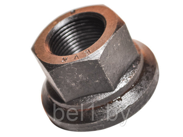 93865-3104038-02 Гайка М22х1,5х32 МАЗ колёсная кл.32. (тефлон, с насечкой на юбке против отворачивания)