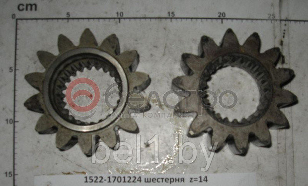 1522-1701224 Шестерня МТЗ КПП вала промежуточного, z=14