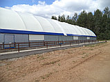 Ангар тентовый 15,0х60,0 м. СРДУП "ВЫДРЕЯ", Витебское отделение БЕЛ ЖД, Лиозненский район, фото 4