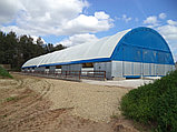 Ангар тентовый 15,0х60,0 м. СРДУП "ВЫДРЕЯ", Витебское отделение БЕЛ ЖД, Лиозненский район, фото 8