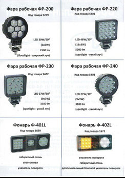 Ф-401L Фонарь МТЗ задний LED