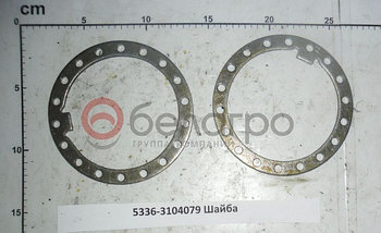 5336-3104079 Шайба запорная цапфы (с отверстиями) (ОАО МАЗ)