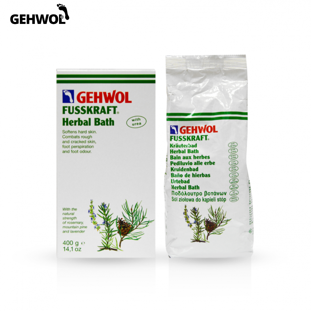 Ванна для ног Травяная Gehwol FUSSKRAFT Herbal Bath 400г