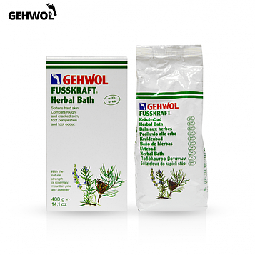 Ванна для ног Травяная Gehwol FUSSKRAFT Herbal Bath 10х20г