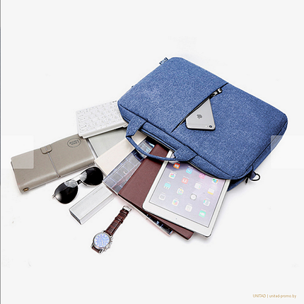 Сумка для ноутбука 15.6 Miru Elegance Blue, фото 2