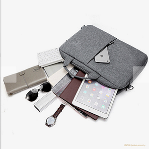 Сумка для ноутбука 15.6 Miru Elegance Gray