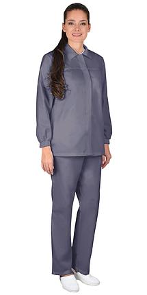 Костюм СИРИУС-ВАЛЕНСИЯ женский куртка, брюки, синий, фото 2