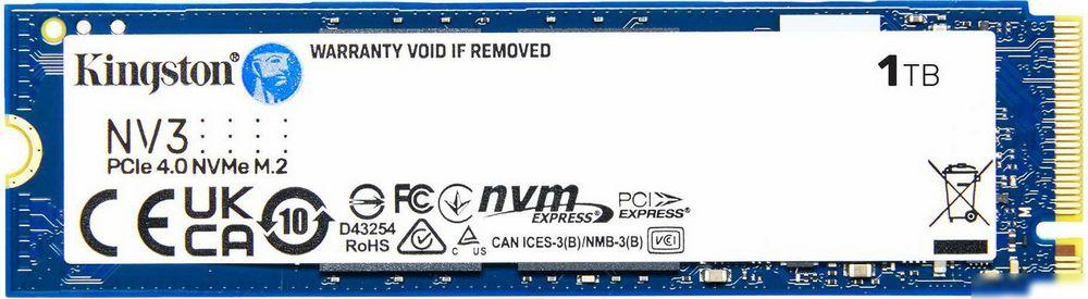 SSD Kingston NV3 1TB SNV3S/1000G, фото 1