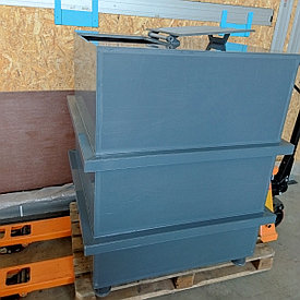 Ёмкость прямоугольная из ПВХ (PVC) для хранения азотной кислоты