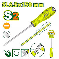 Отвертка шлицевая SL6,5 150 мм DYLLU DTQJ1266