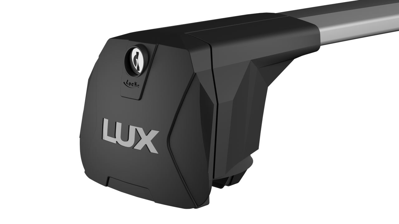 Поперечины LUX SCOUT-2 - багажник на интегрированные рейлинги (дуги КРЫЛО серые)