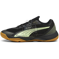Кроссовки волейбольные Puma Solarflash III (черный/зеленый) (арт. 10785001)