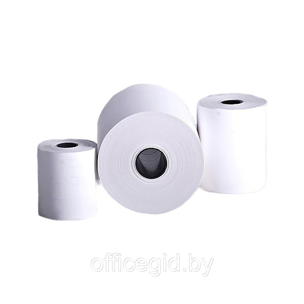 Чековая лента для кассовых аппаратов 80х12х50 мм/мм/м