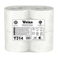 Бумага туалетная Veiro "Professional Premium", 2 слоя, 4 рулона (T314)