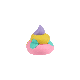 Ластик "IWAKO Puzzle Poop", 1 шт, фото 4