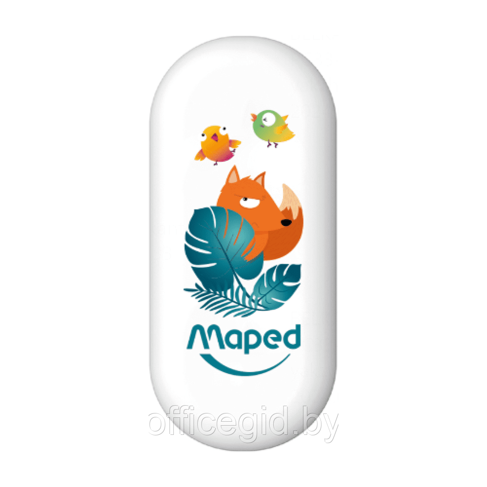 Ластик Maped "Jungle fever", 1 шт, белый