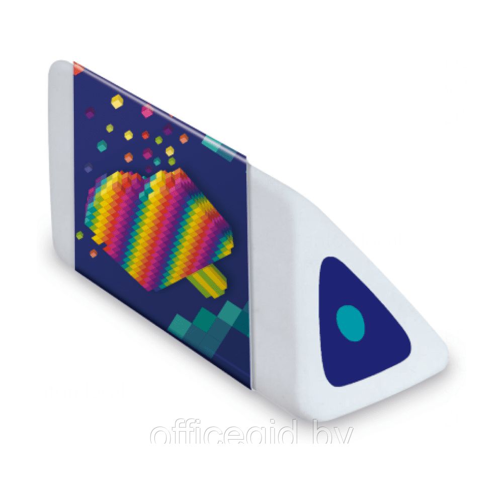 Ластик Maped "Pixel party", белый, синий
