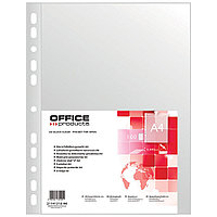 Файл (папка-карман) "Office products", A4, 100 шт, 45 мкм, прозрачный