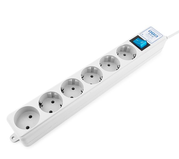 Электрическая мануфактура SPL(5+1)-16B-P-3М PowerCube PRO Сетевой фильтр, 3.0м, 16А/3,5кВт
