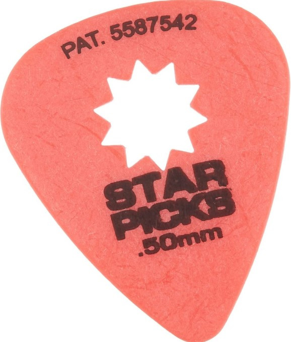 Everly 30021 Star Pick Медиаторы толщина 0.50мм