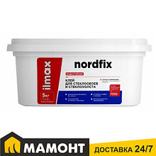 Клей для стеклообоев и стеклохолста ilmax ready nordfix, 5 кг