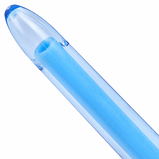 Ручка гелевая BRAUBERG "EXTRA", СИНЯЯ, корпус прозрачный, узел 0,5 мм, линия 0,35 мм, 143902, фото 5