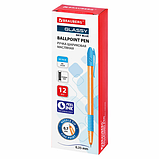 Ручка шариковая масляная с грипом BRAUBERG GLASSY SKY BLUE, СВЕТЛО-СИНЯЯ, узел 0,7 мм, линия письма 0,35 мм, фото 8